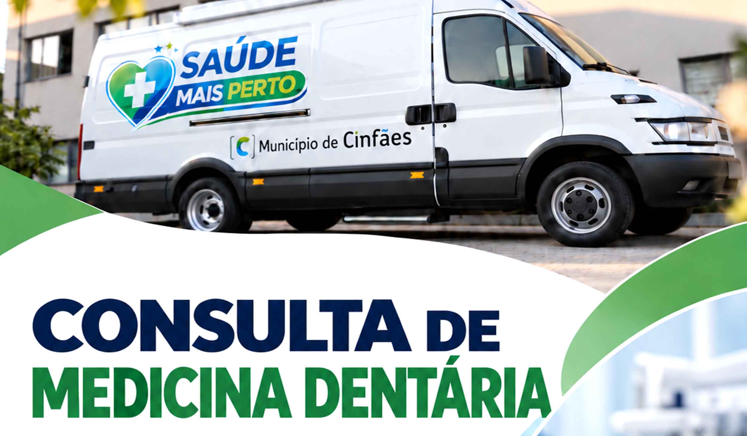 Unidade Móvel Saúde + Perto inicia consultas gratuitas de medicina dentária