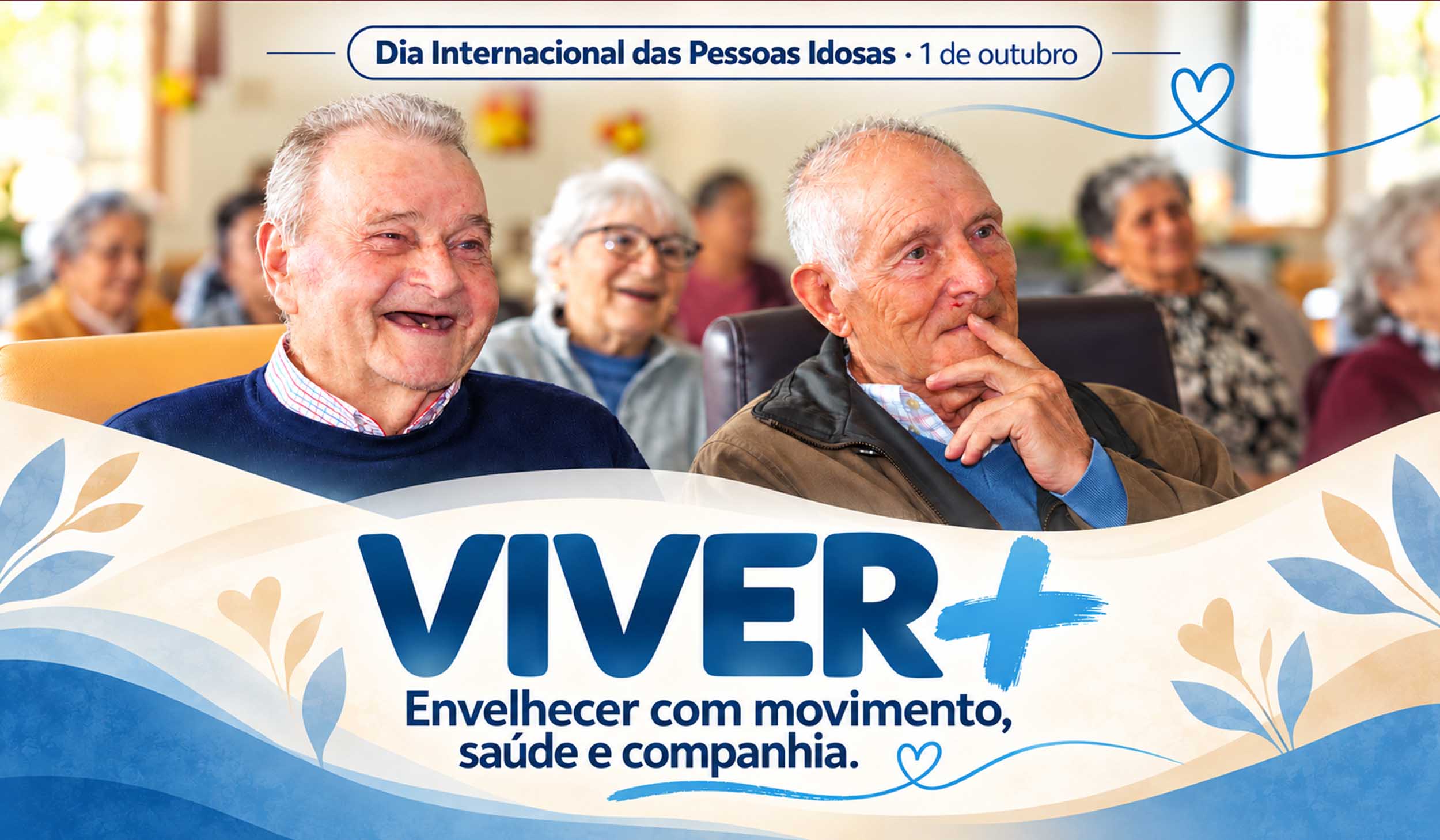 Câmara assinala Dia Internacional das Pessoas Idosas com o arranque do projeto Viver+