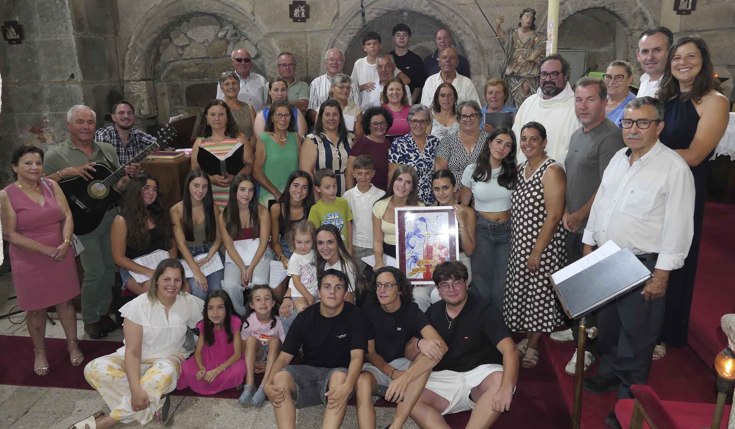 Comunidade de Tarouquela celebra as Bodas de Prata Sacerdotais do Padre Luís Pedro