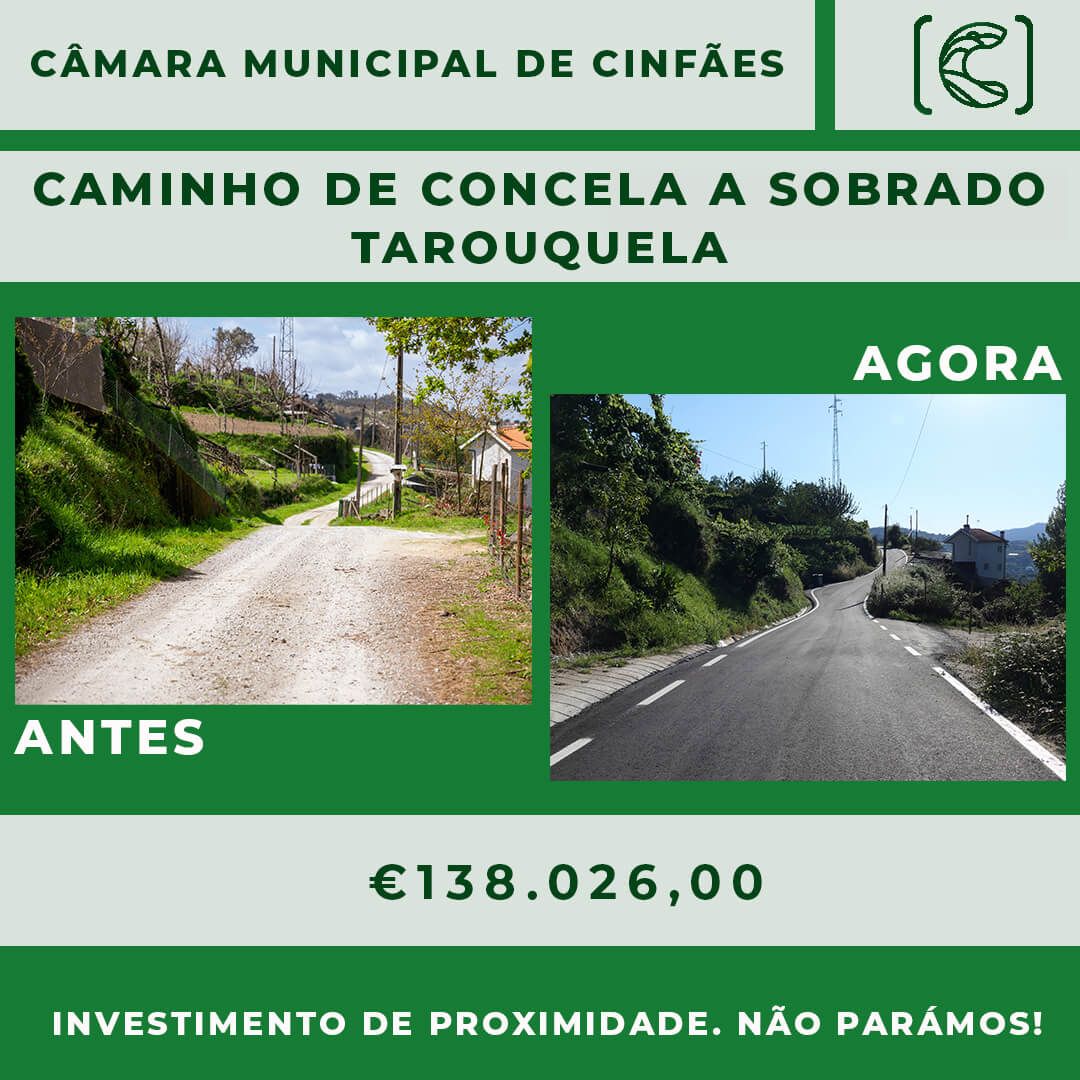 Caminho de Concela a Sobrado – Tarouquela