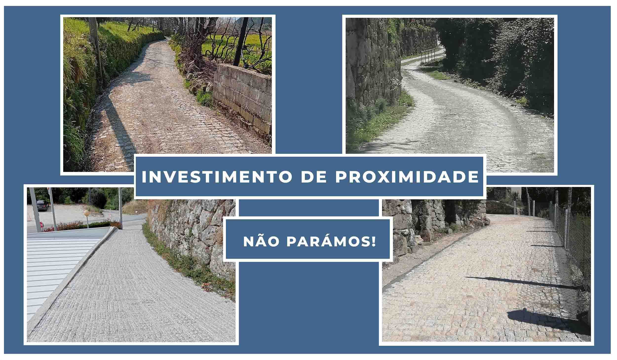 Requalificação de caminhos em Oliveira do Douro