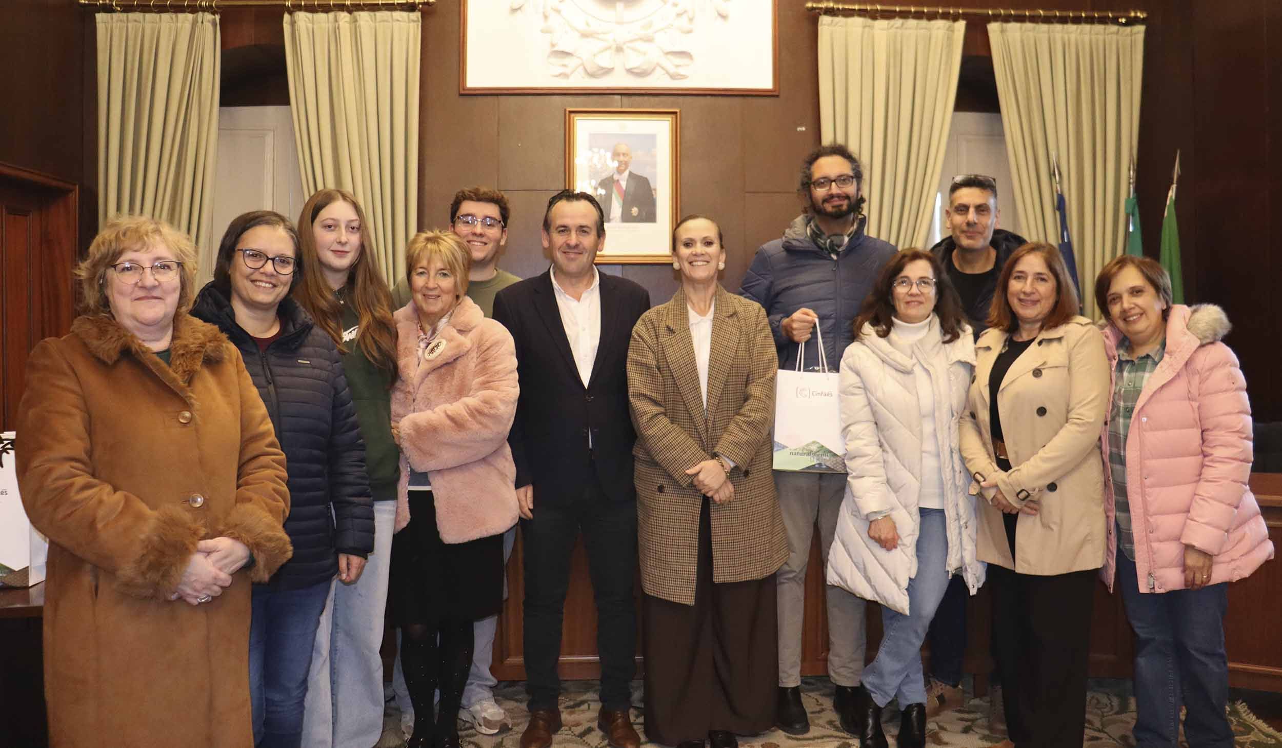 Cinfães recebe comitiva Erasmus+ da Escola Secundária!