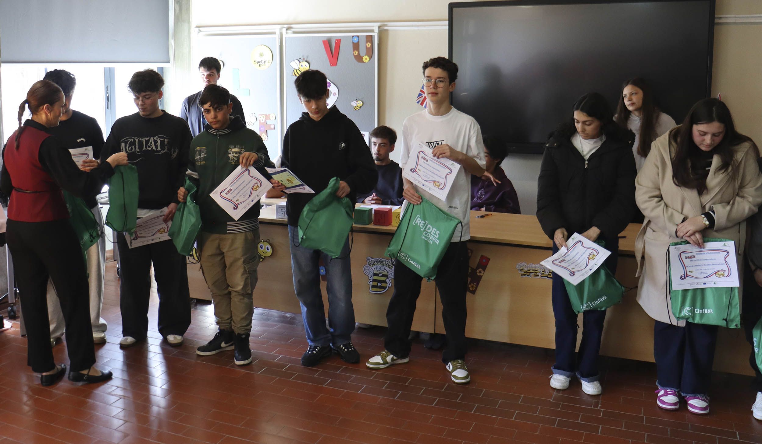 Escola Secundária de Cinfães promove concurso Spelling Bee