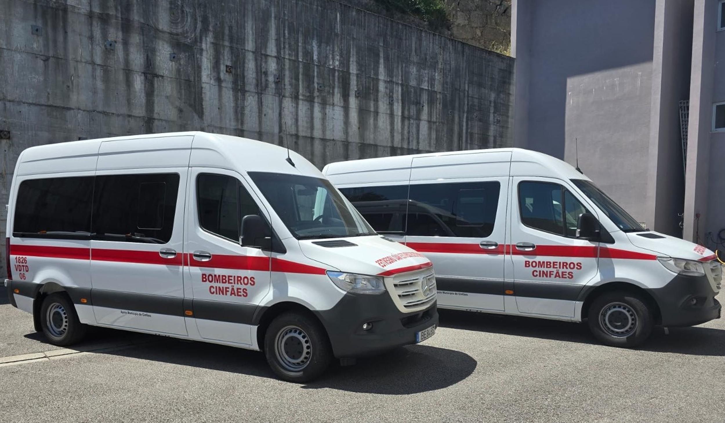 Câmara apoia a aquisição de duas ambulâncias para os Bombeiros de Cinfães