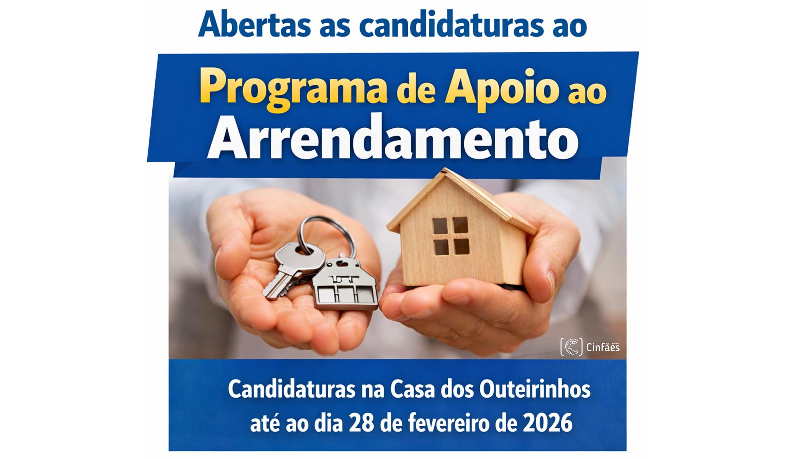 Encontram-se abertas as candidaturas ao Programa de Apoio ao Arrendamento