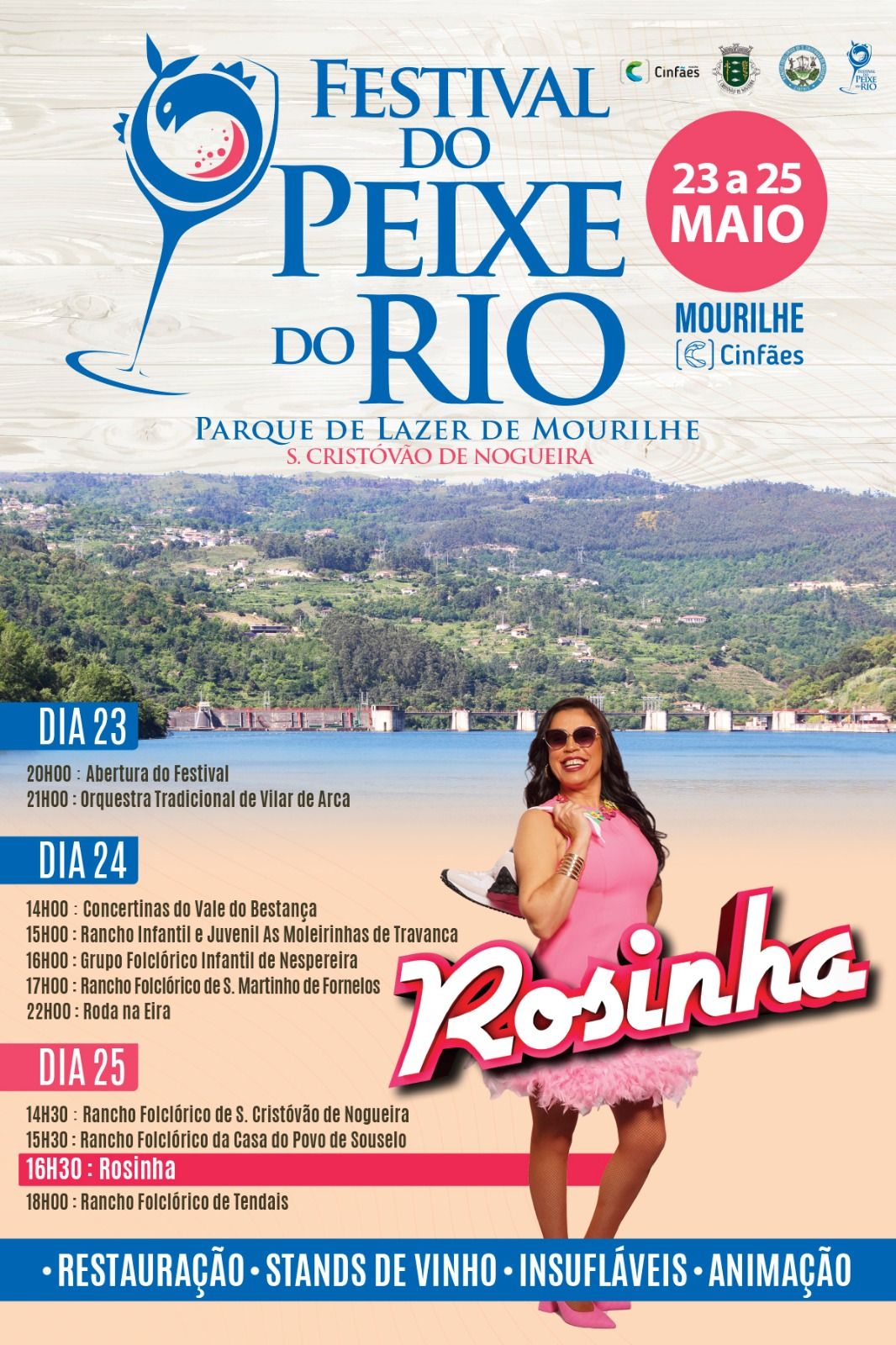 Festival do Peixe do Rio de 23 a 25 de maio