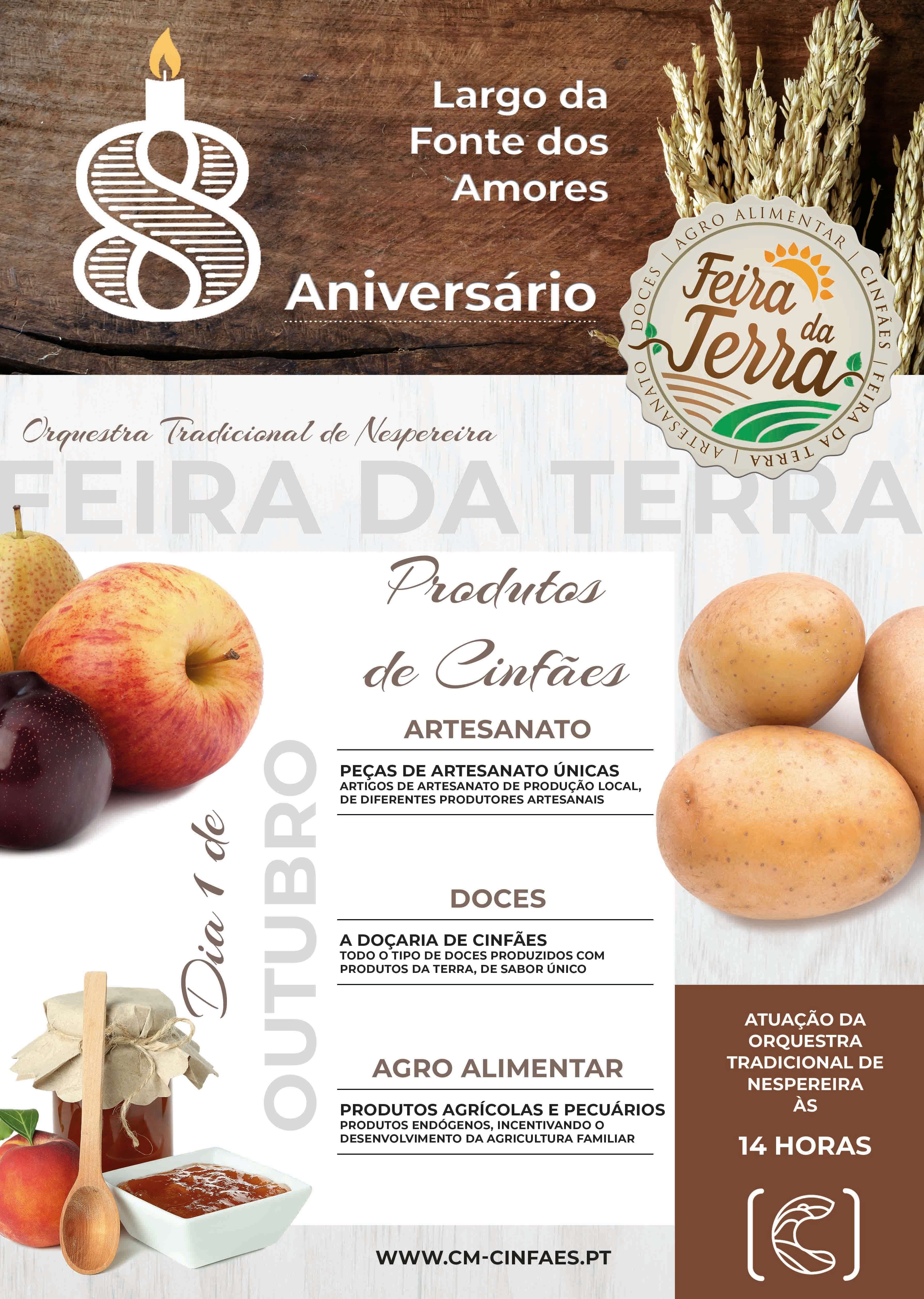 Feira da Terra assinala o 8º aniversário no próximo domingo