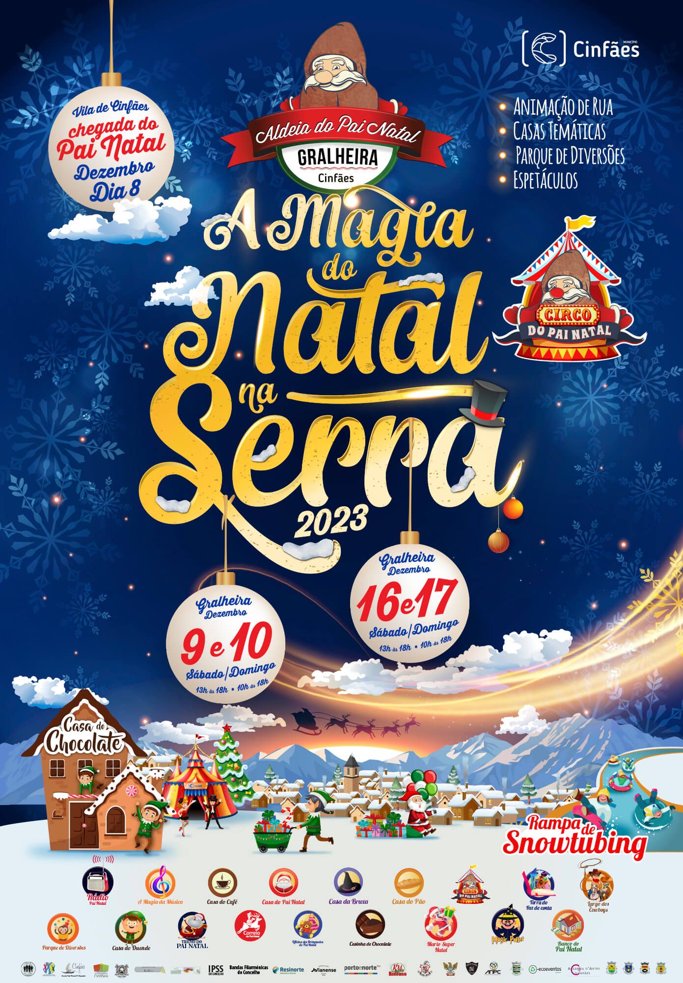 Venha viver a magia do Natal na Serra!