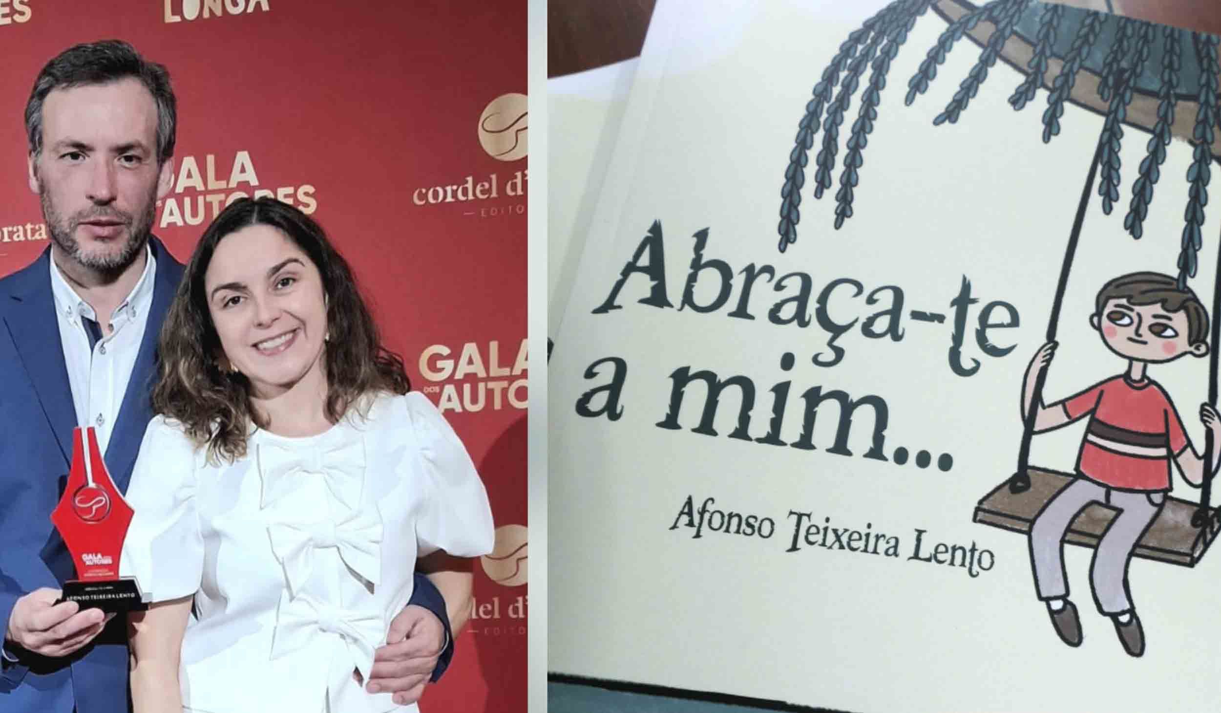 Afonso Teixeira Lento conquista o Prémio Escolha do Leitor com o livro “Abraça-te a mim…”