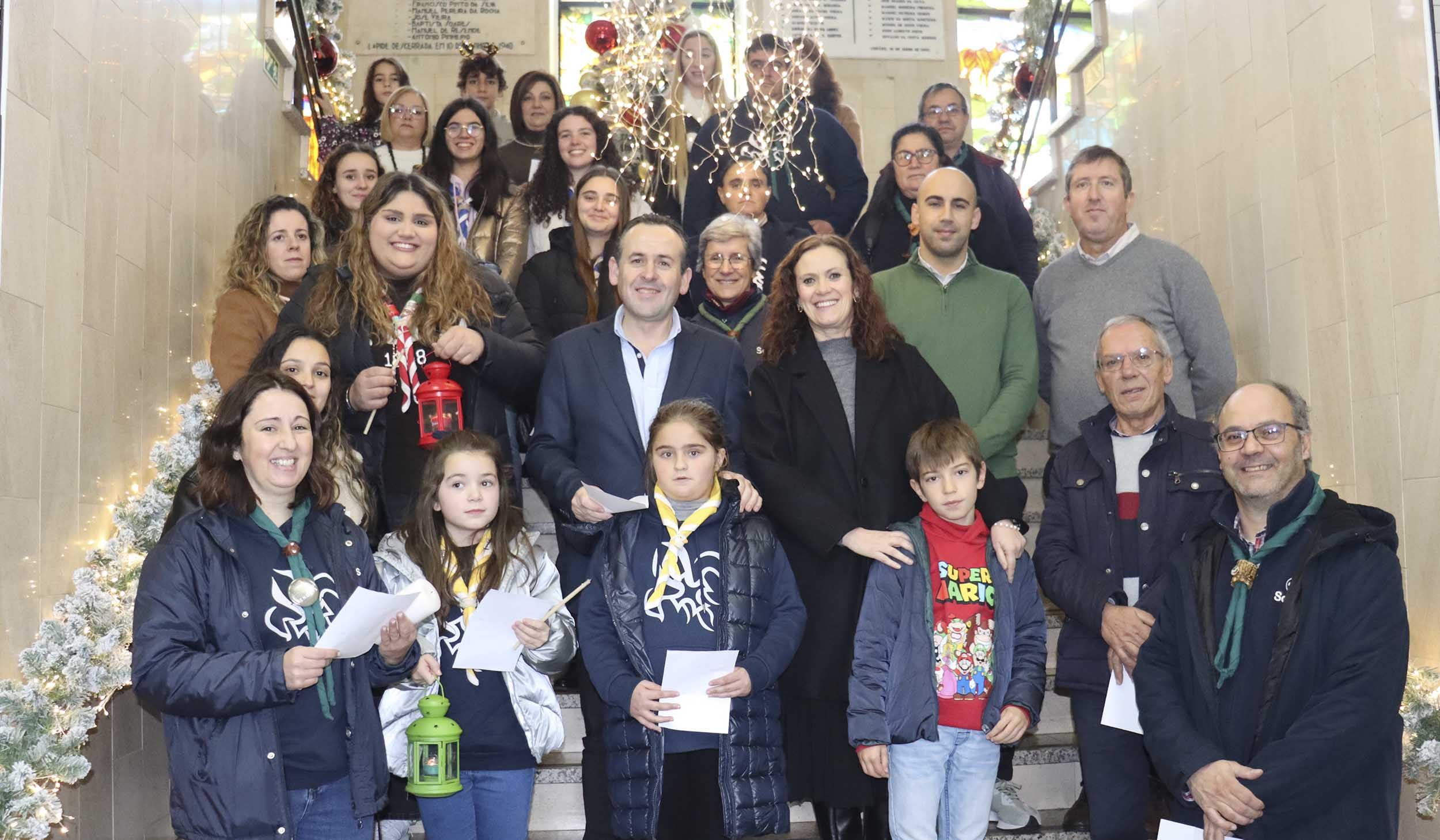 Escuteiros partilham a Luz da Paz de Belém