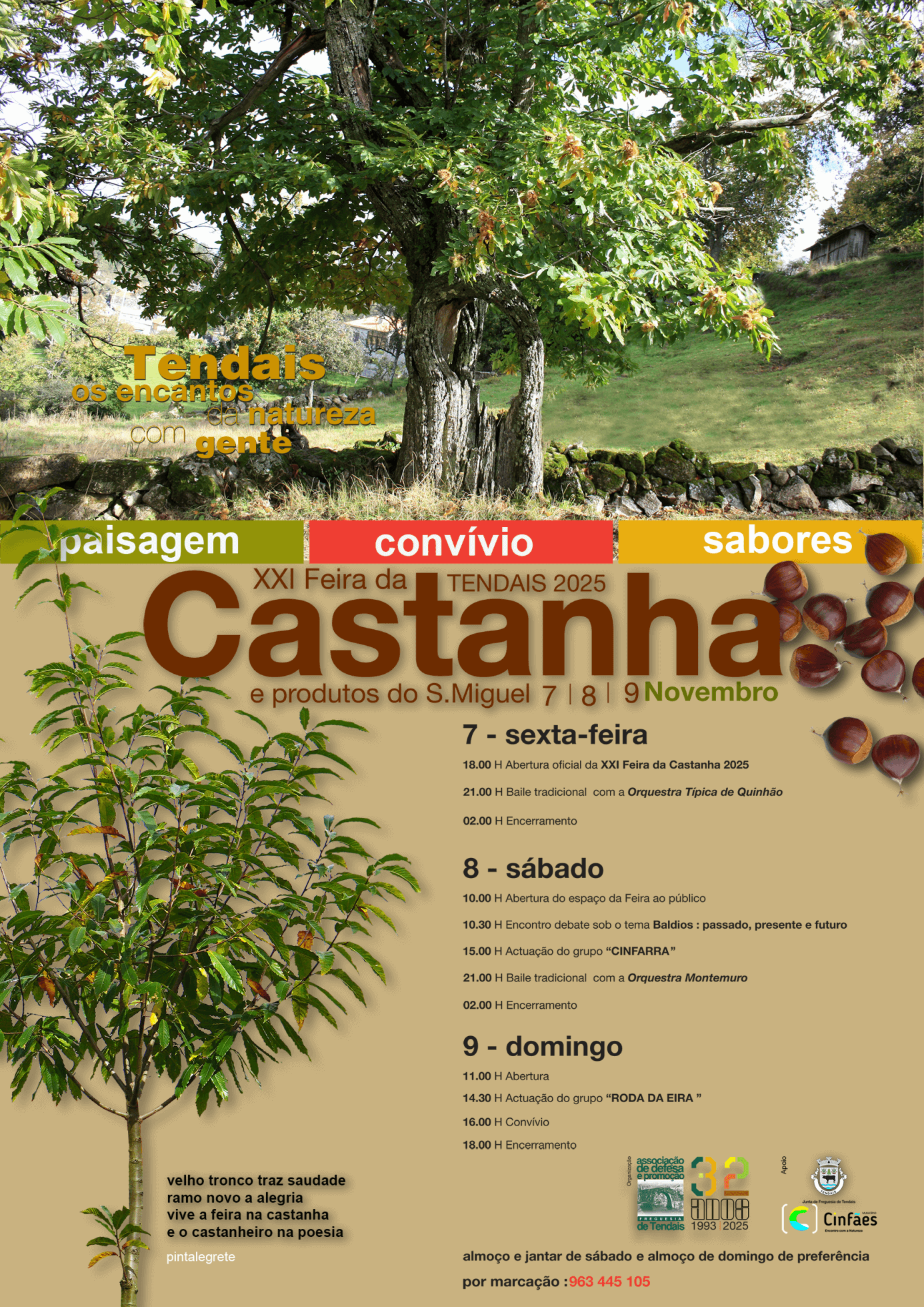 Tendais volta a celebrar os sabores e tradições do outono!