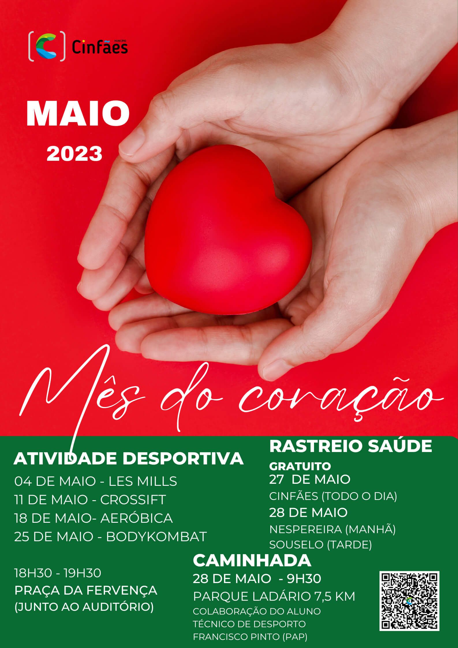 Cinfães dedica maio ao Coração! Junte-se a nós!