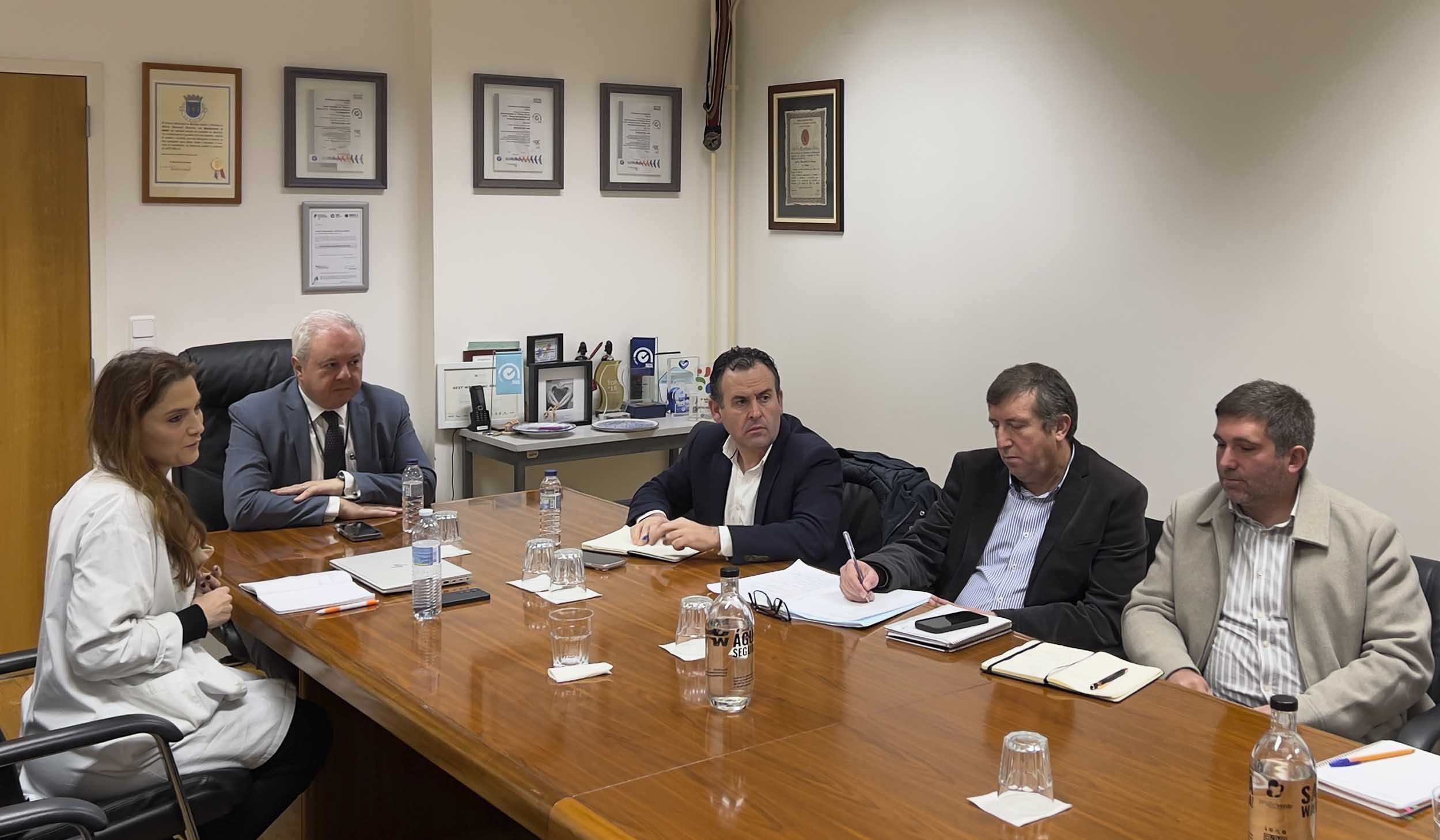Município reforça compromisso com a Saúde em reunião com a ULS do Tâmega e Sousa