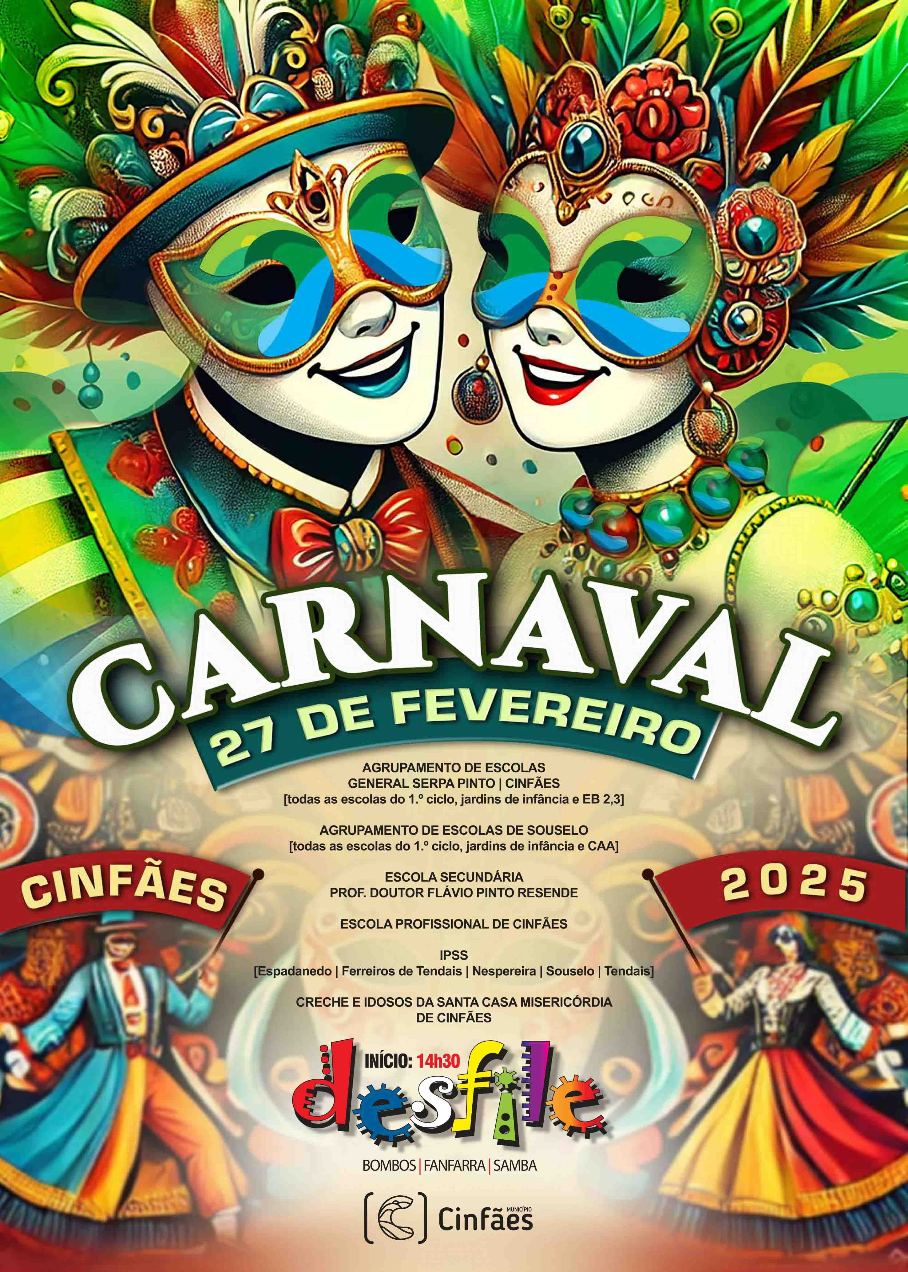 Carnaval sai à rua a 27 de fevereiro!