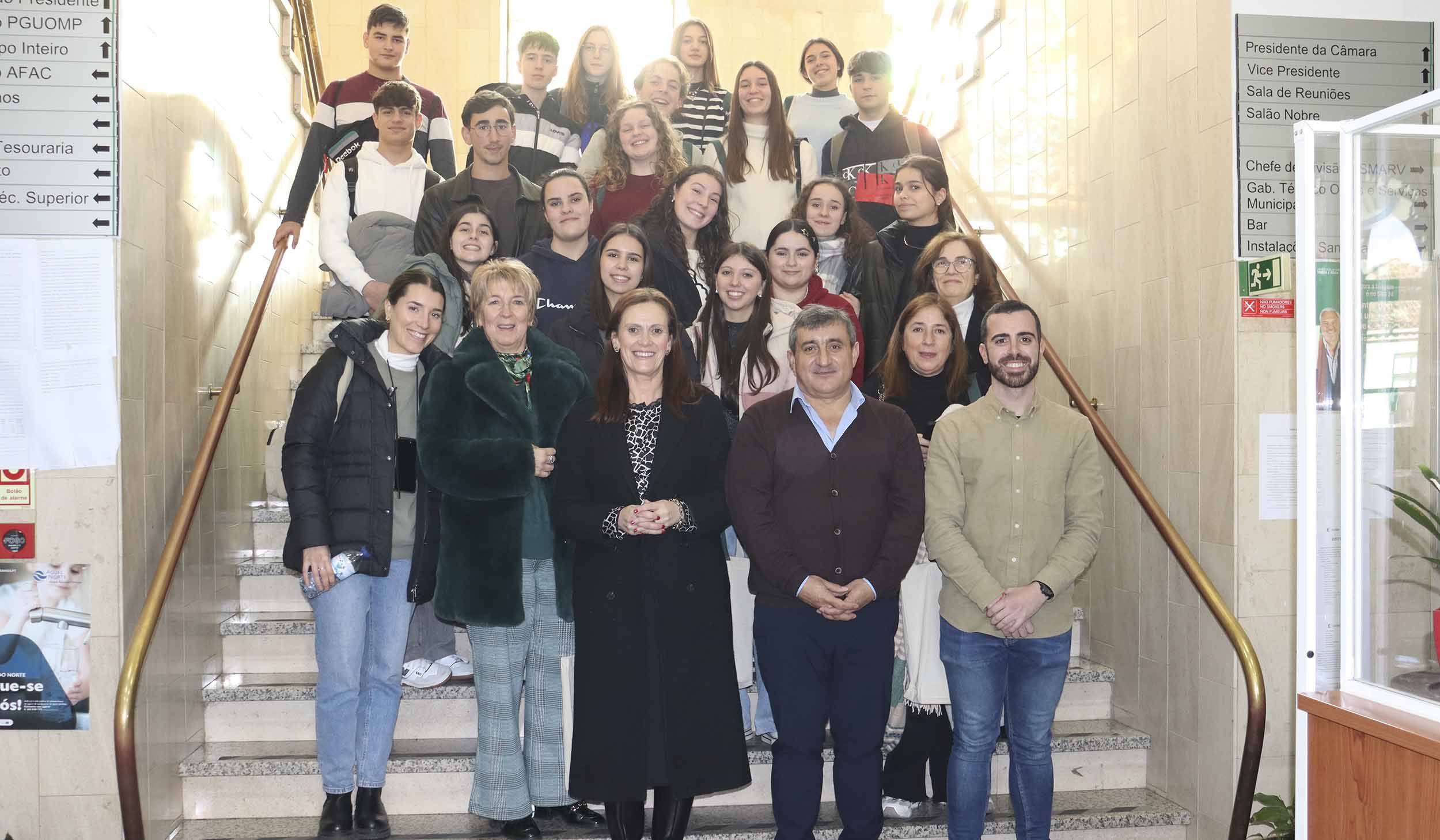 Comitiva Espanhola do Projeto Erasmus+ Visita Cinfães e Conhece o Sistema Educativo Local